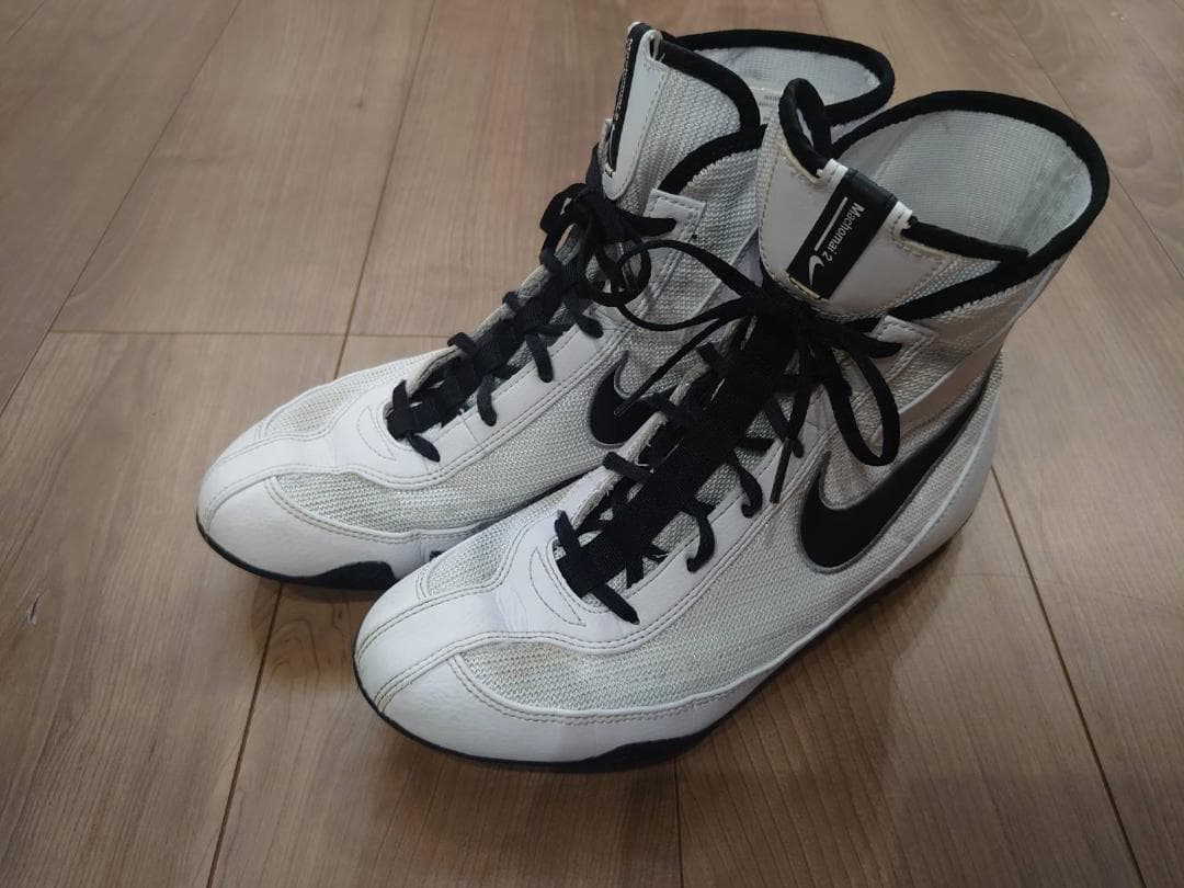 NIKE マチョマイ2【26㎝】　ボクシング シューズ　ホワイト/ブラック