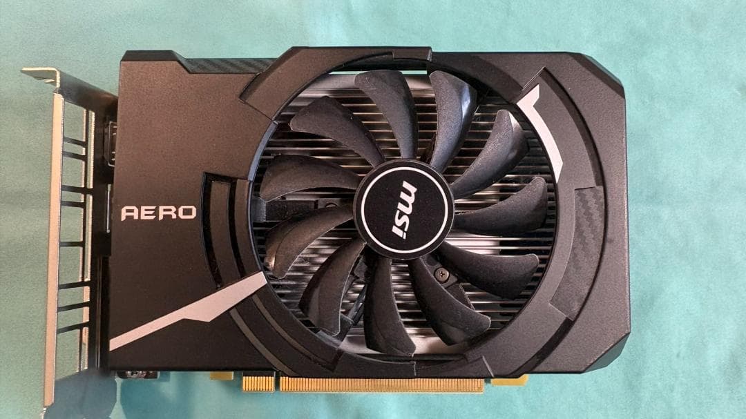 【補助電源不要】GeForce GTX1650 4GB