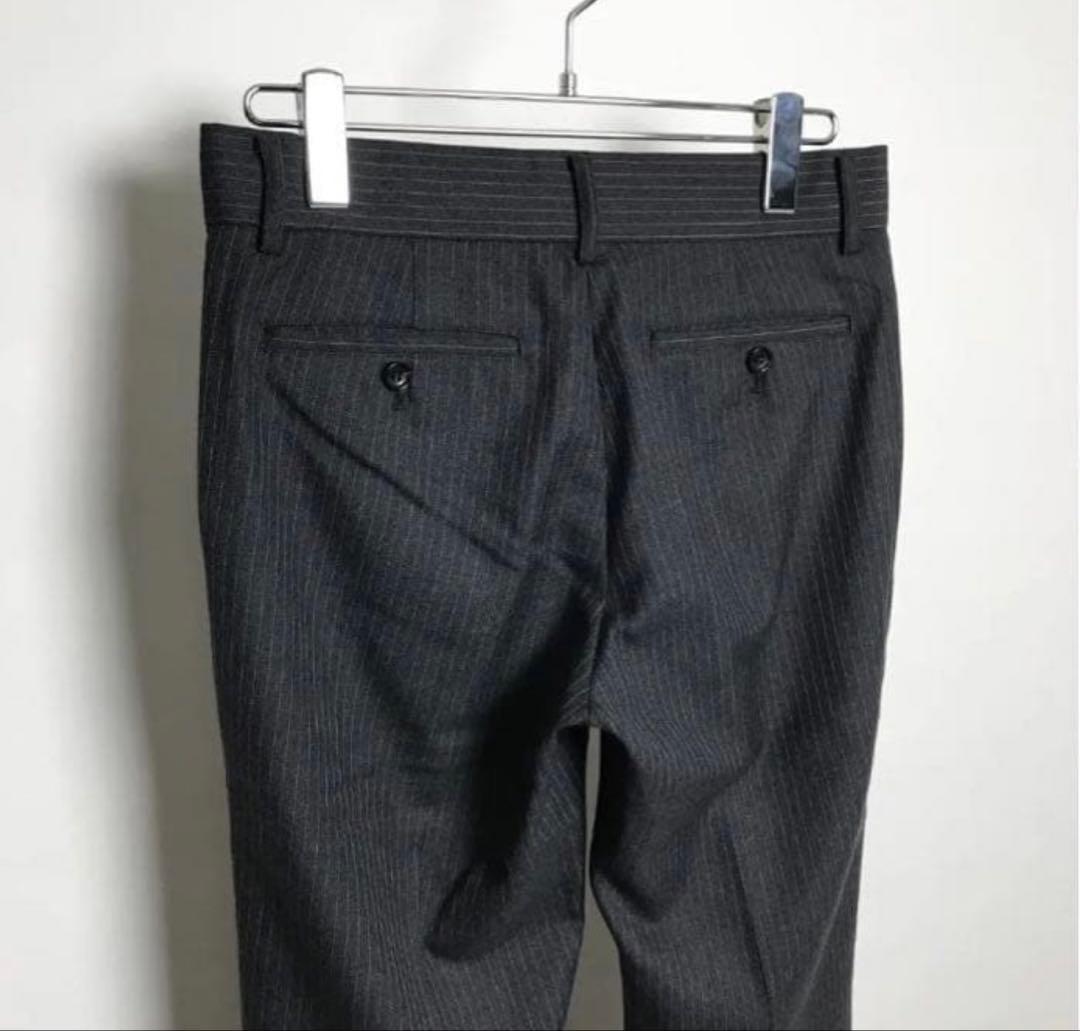 COMME des GARCONS　03AW　フレア　センタープレスウールパンツ