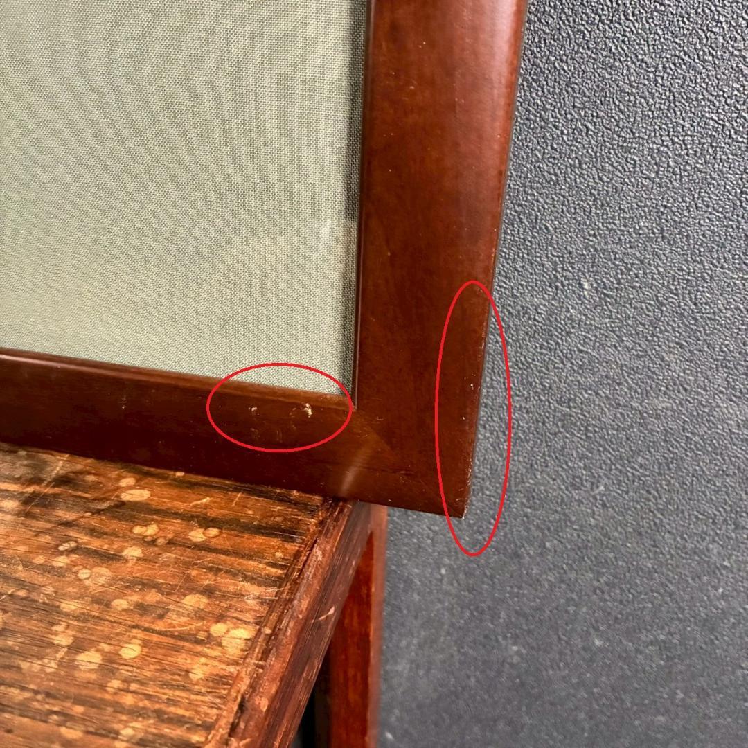 美品 秋山巌「山頭火句・くちなしの花」木版画 1988年 直筆サイン・印章有