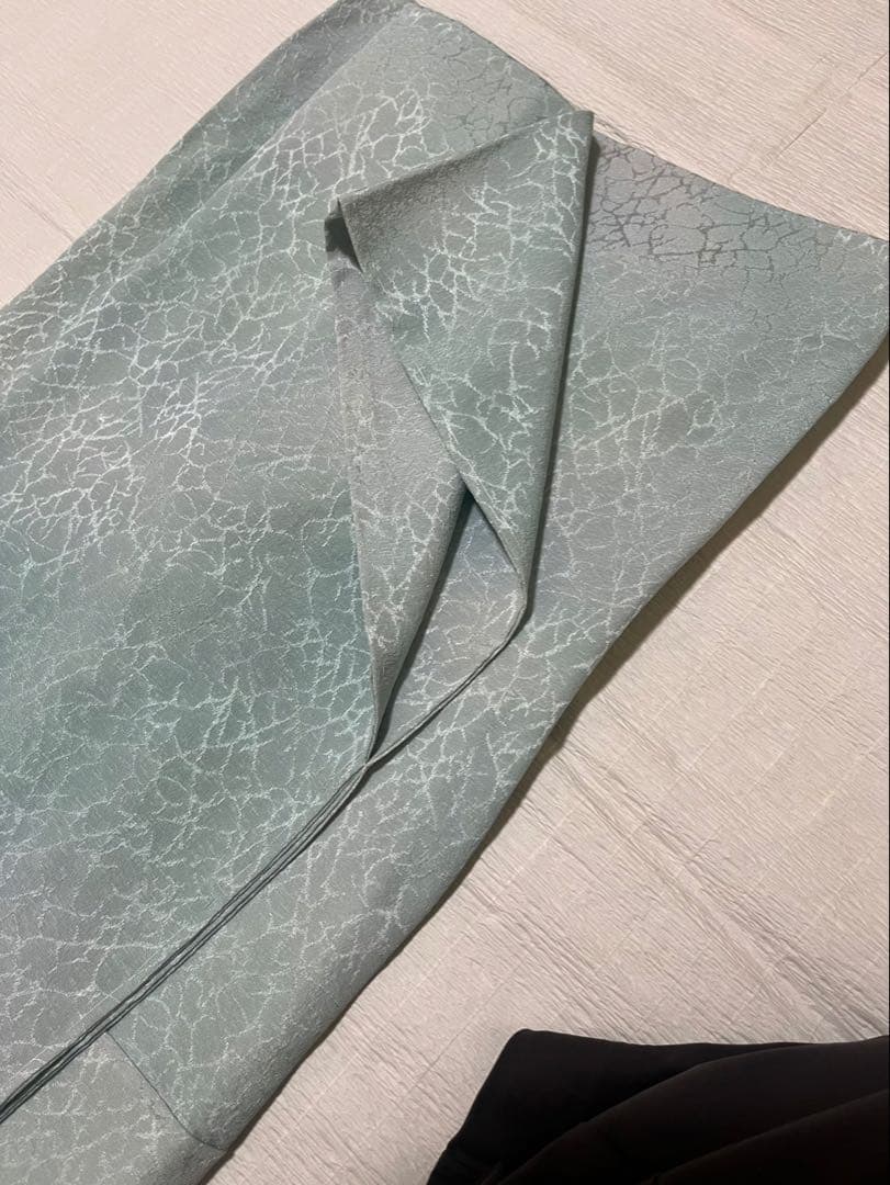 【未使用】正絹 長襦袢(袖無双) 居敷当付き