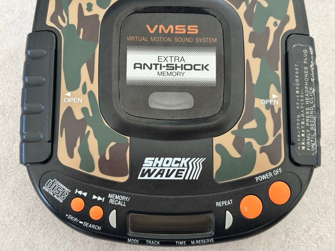 パナソニック SHOCKWAVE SL-SW415 振動ヘッドホン付き動作確認