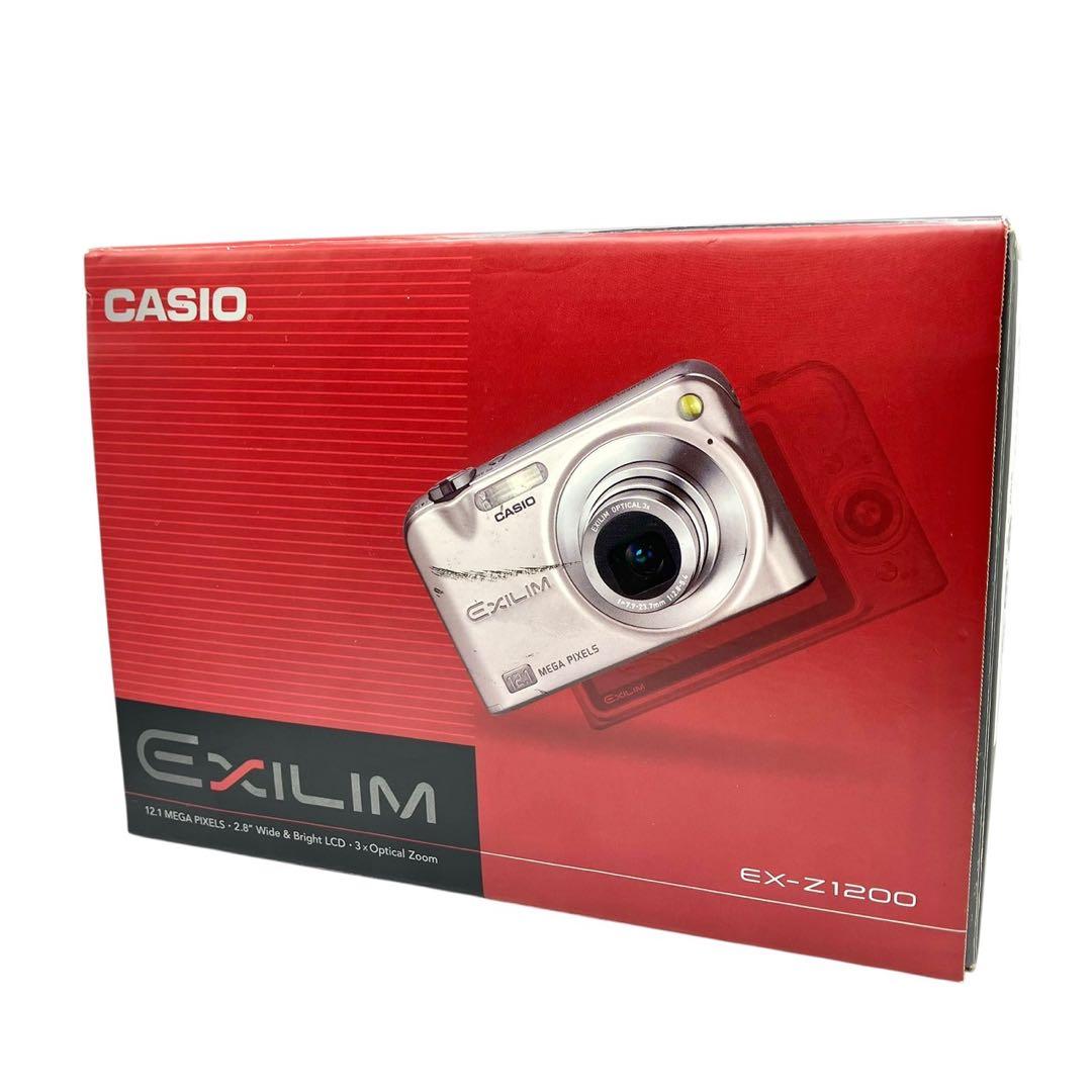 【美品/付属品完備】CASIO EXILIM EX-Z1200 デジカメ 動作品