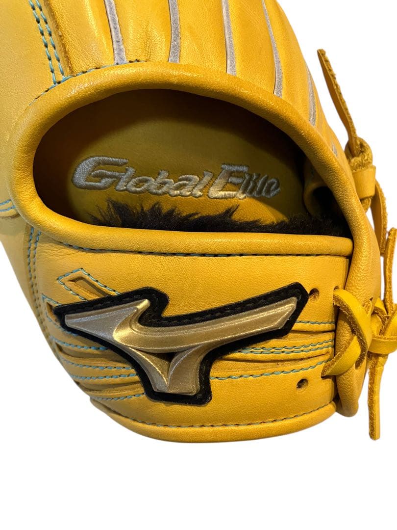 ミズノ　Global Elite RG 軟式用 イエローグローブ左投げ用