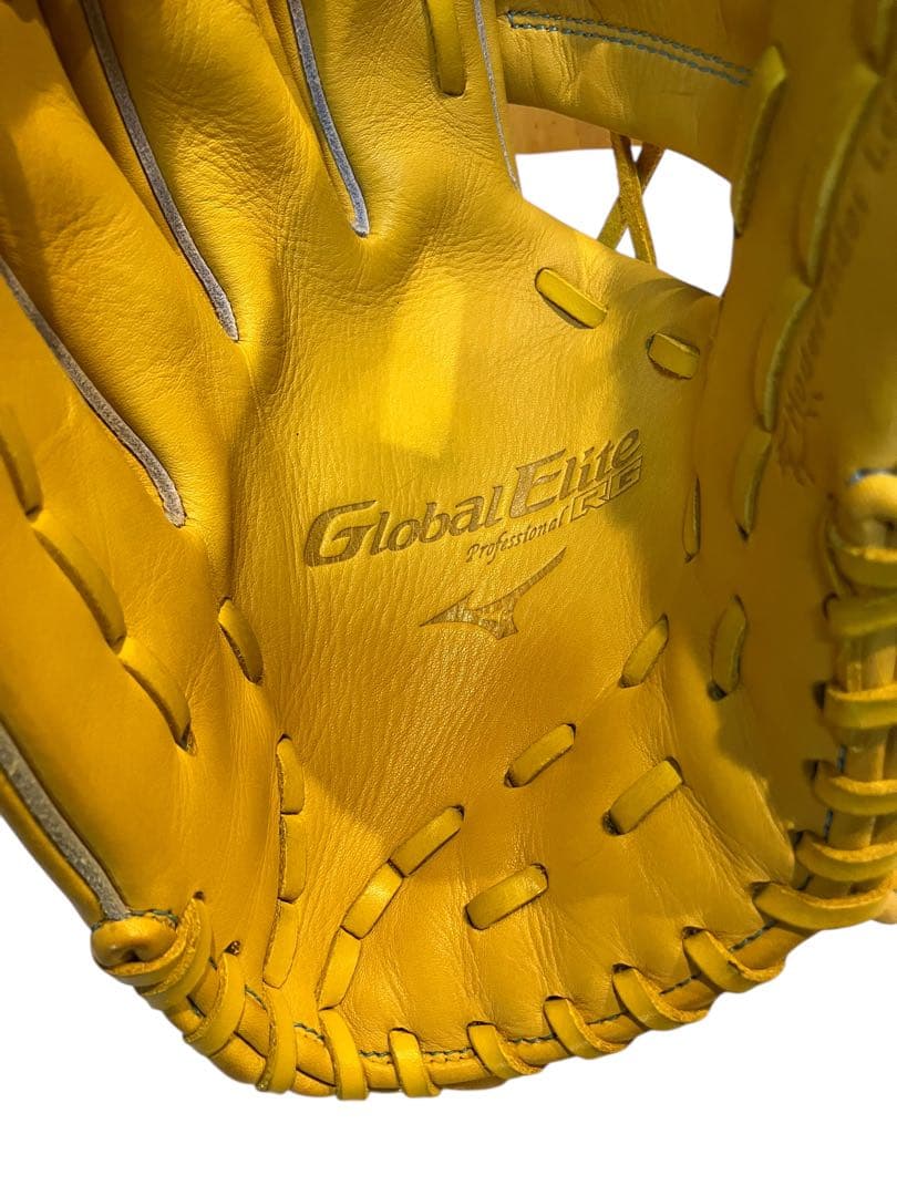 ミズノ　Global Elite RG 軟式用 イエローグローブ左投げ用