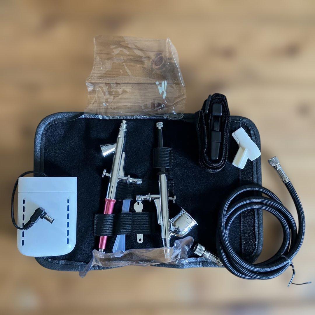 AIRTEX ペイントスプレーガンセット　フェイスアート　ボディーアート