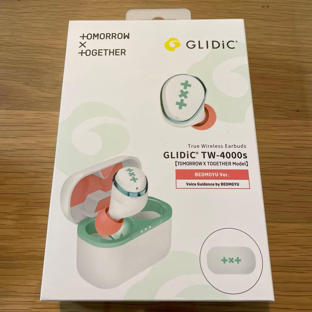 GLIDiC TW-4000S ワイヤレスイヤホン動作不良品　ボムギュの声聞ける