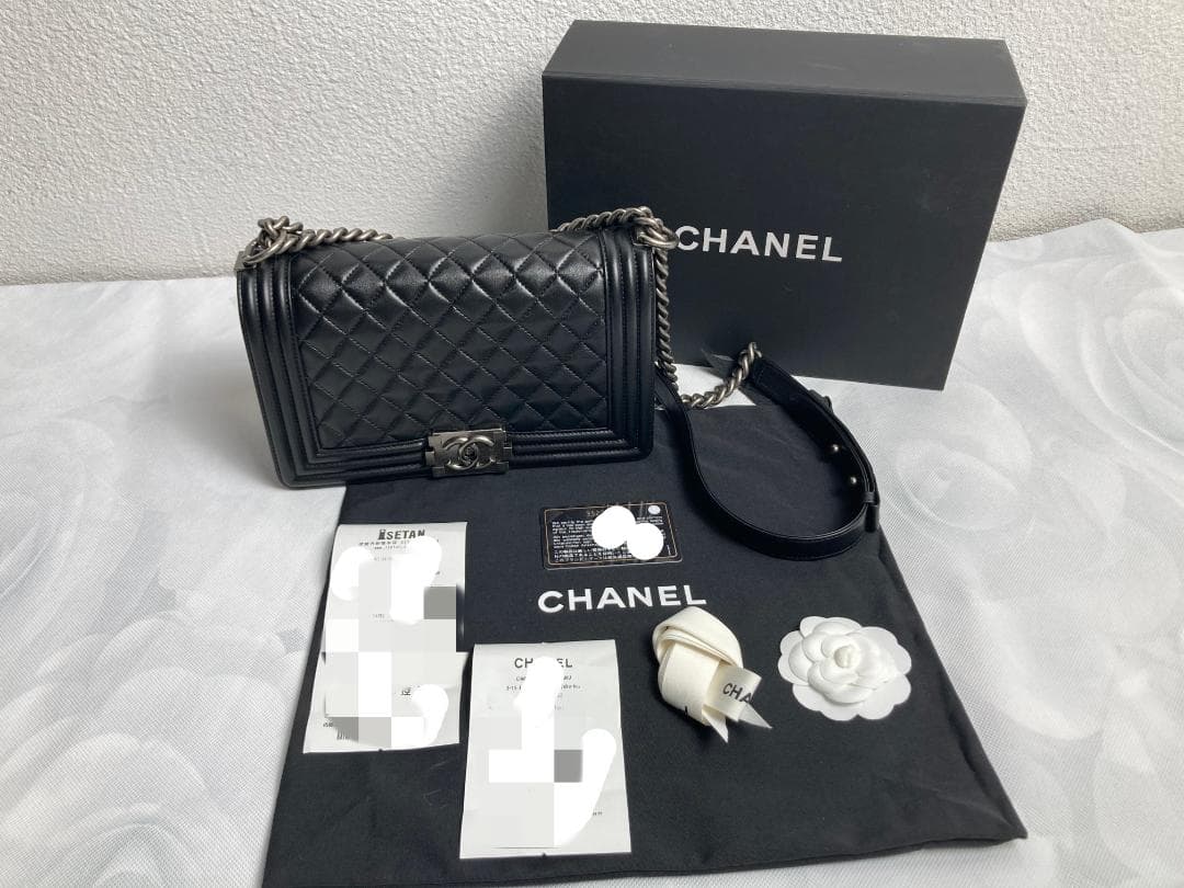 C⭐️HANEL ボーイシャネル ブラック~~~