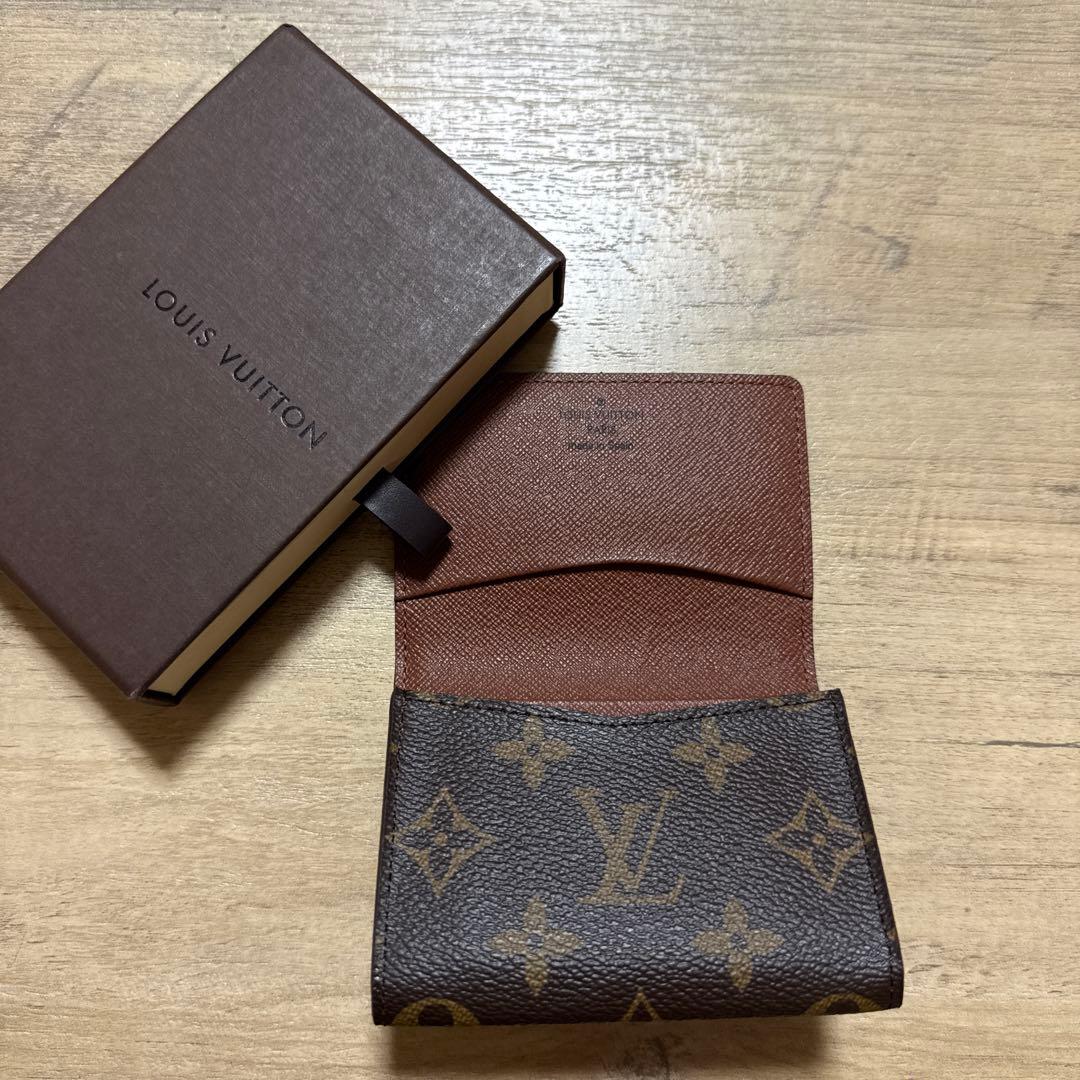 新品未使用　Louis Vuitton モノグラム 名刺入れ