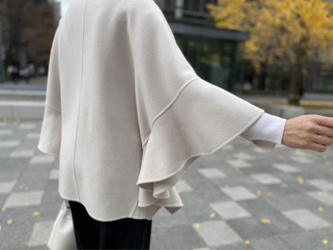 茶太様　定価6.2万 M-premier BLACK ウールリバー フレア