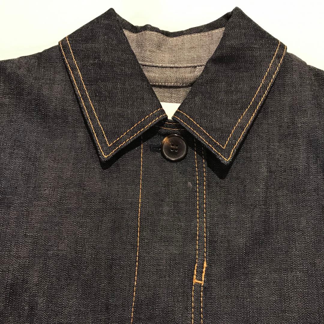 【お値下げ】　⭐️極美品⭐️ 春物　MACKINTOSH デニムステンカラーコート