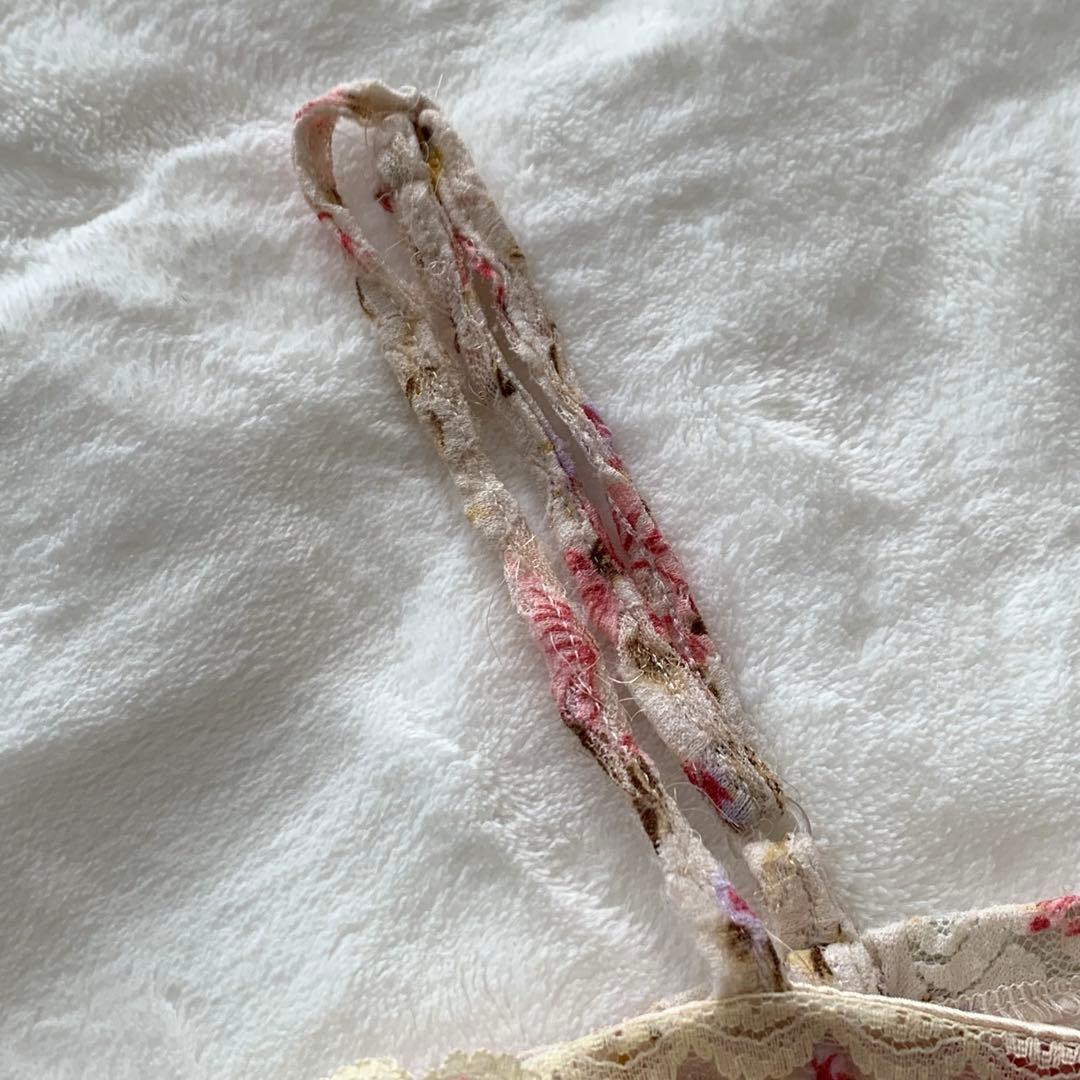 【旧タグ】LIZ LISA Y2K 00’s パワーネットキャミチュニック　花柄