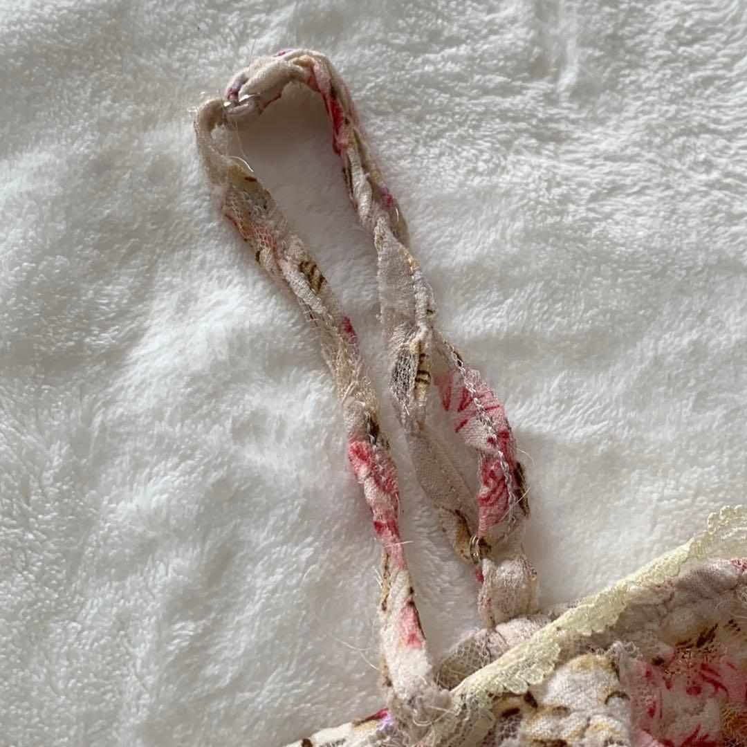 【旧タグ】LIZ LISA Y2K 00’s パワーネットキャミチュニック　花柄