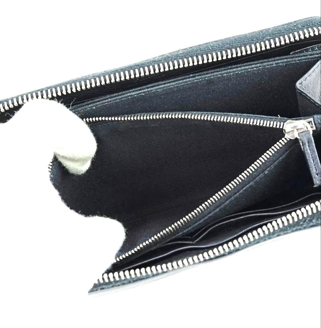 バラFENDI フェンディ モンスター 長財布 レザーラウンドファスナー