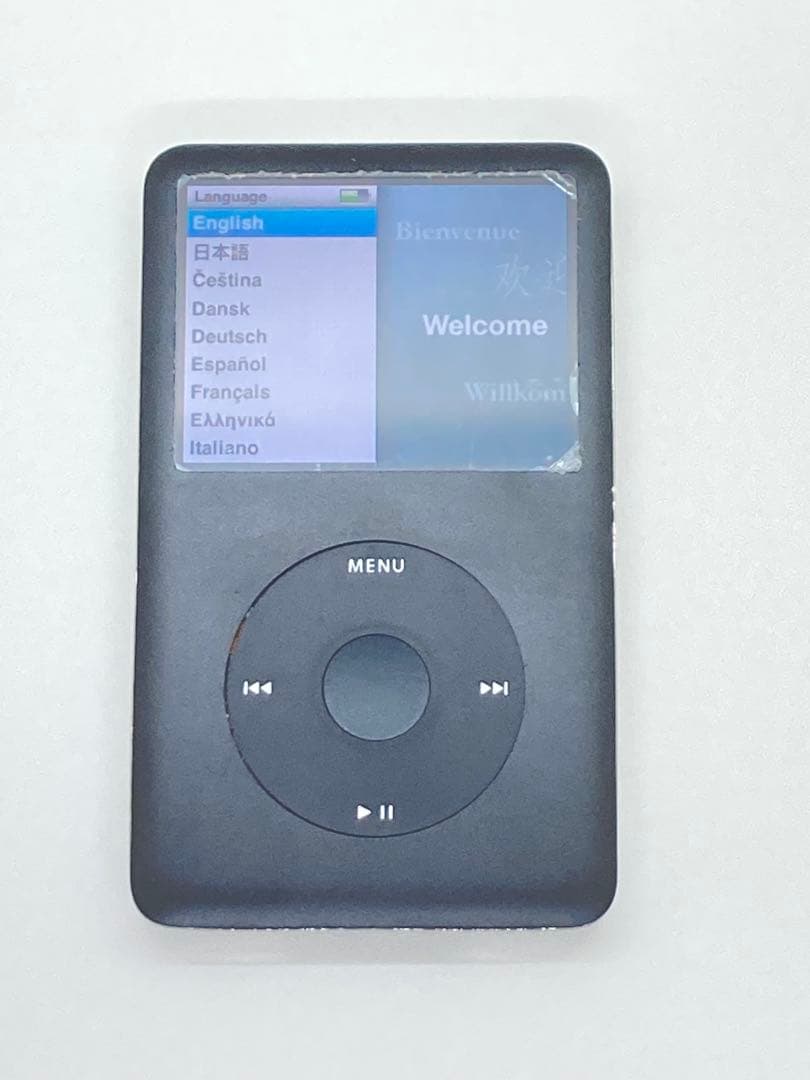 iPod classic 第7世代 160GBからSD256GBにブラック黒