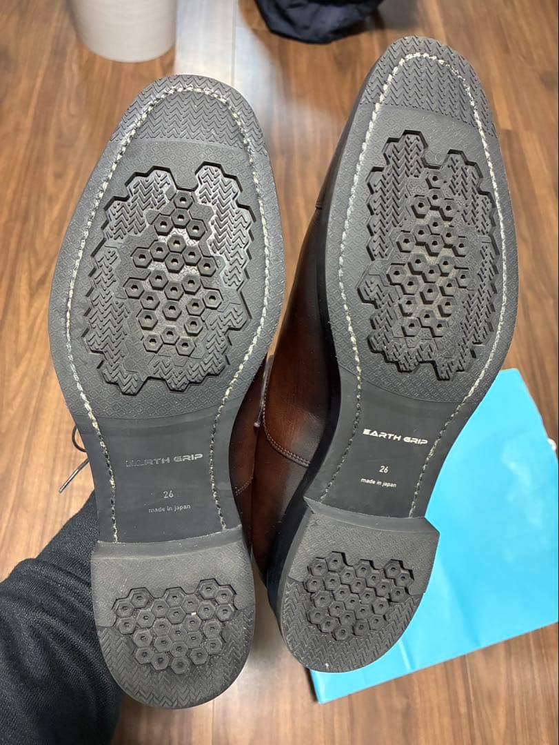 【値下げ】REGAL 01HL CC ストレートチップ　ダークブラウン26cm