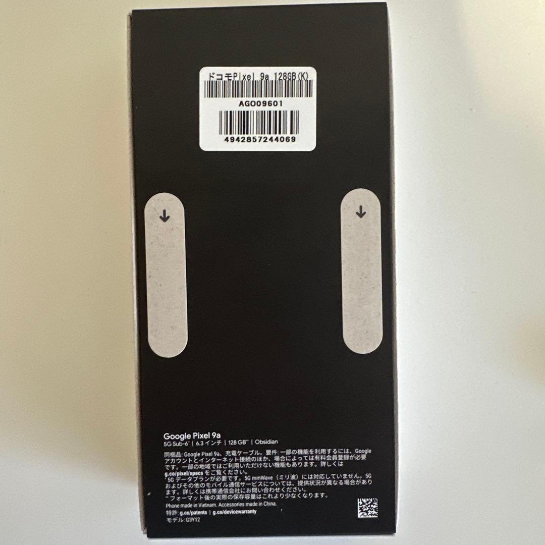 Google Pixel9a 新品未使用