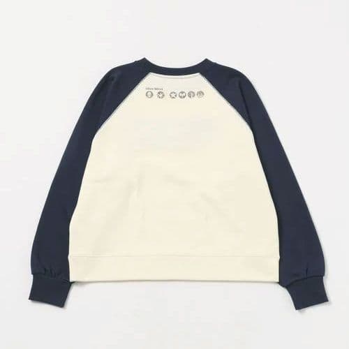 ストレンジャーシングス ロゴトレーナー ネイビーラグラン