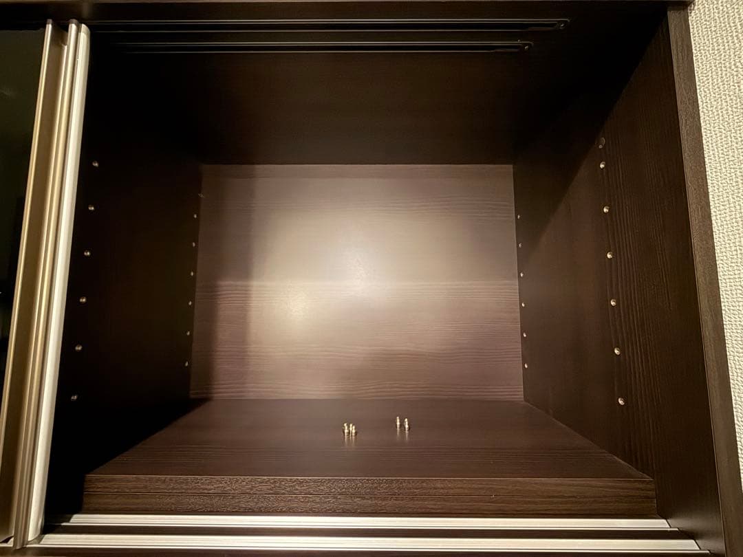 カップボード 食器棚 幅140 プレファ 高橋木工所 ブラウン 日本製