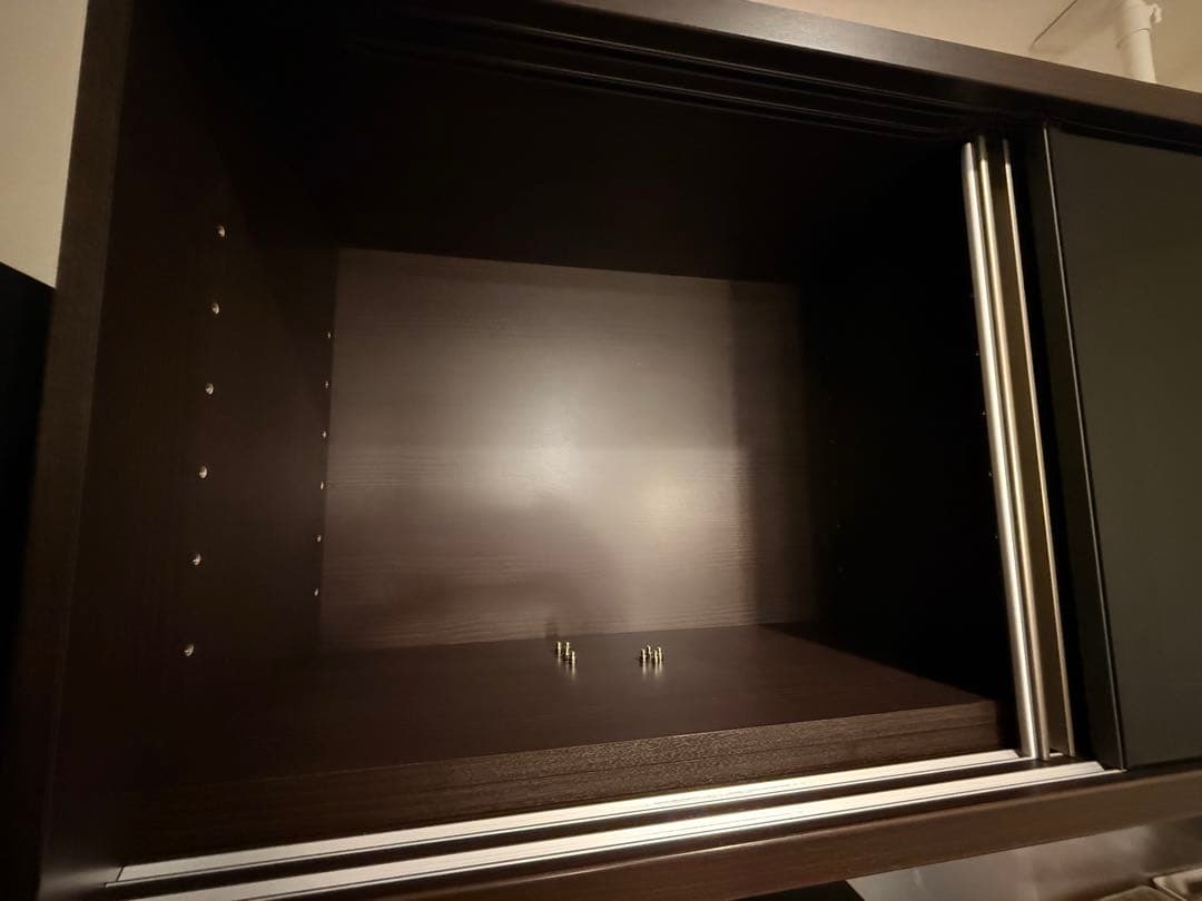 カップボード 食器棚 幅140 プレファ 高橋木工所 ブラウン 日本製