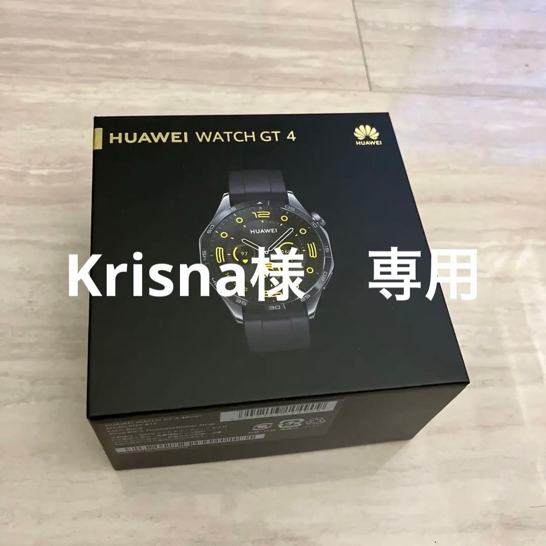 Krisna　HUAWEI WATCH GT 4 ブラック