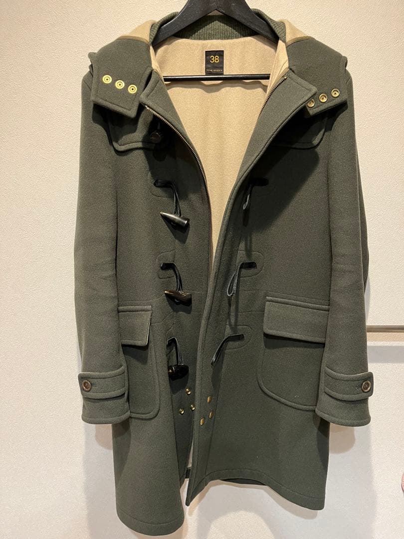 【SCYE basics】オリーブ色 ダッフルコート サイズ38【最終値下げ】