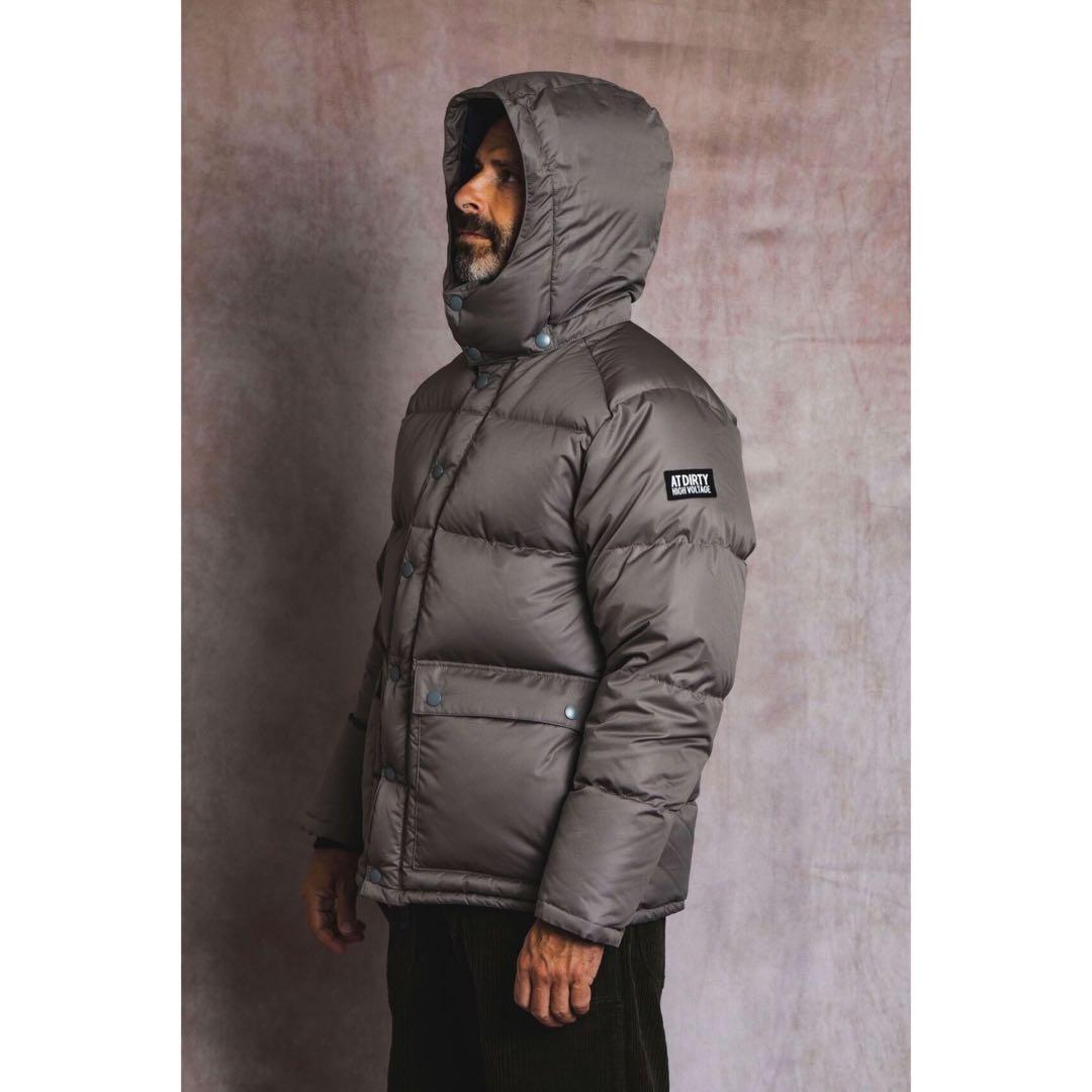★新品タグ付き★ AT-DIRTY ダウンジャケット グレー