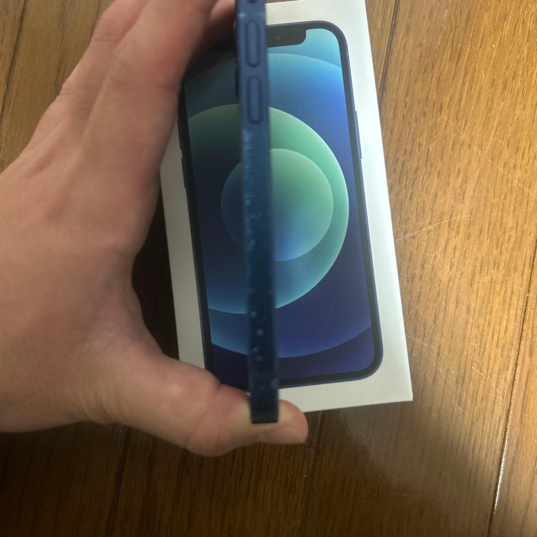 【付属品完備】iPhone 12mini ブルー 64GB充電83%SIMフリー