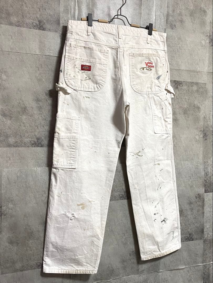 【雰囲気抜群】Dickies ディッキーズ リアルペインターパンツ ホワイト