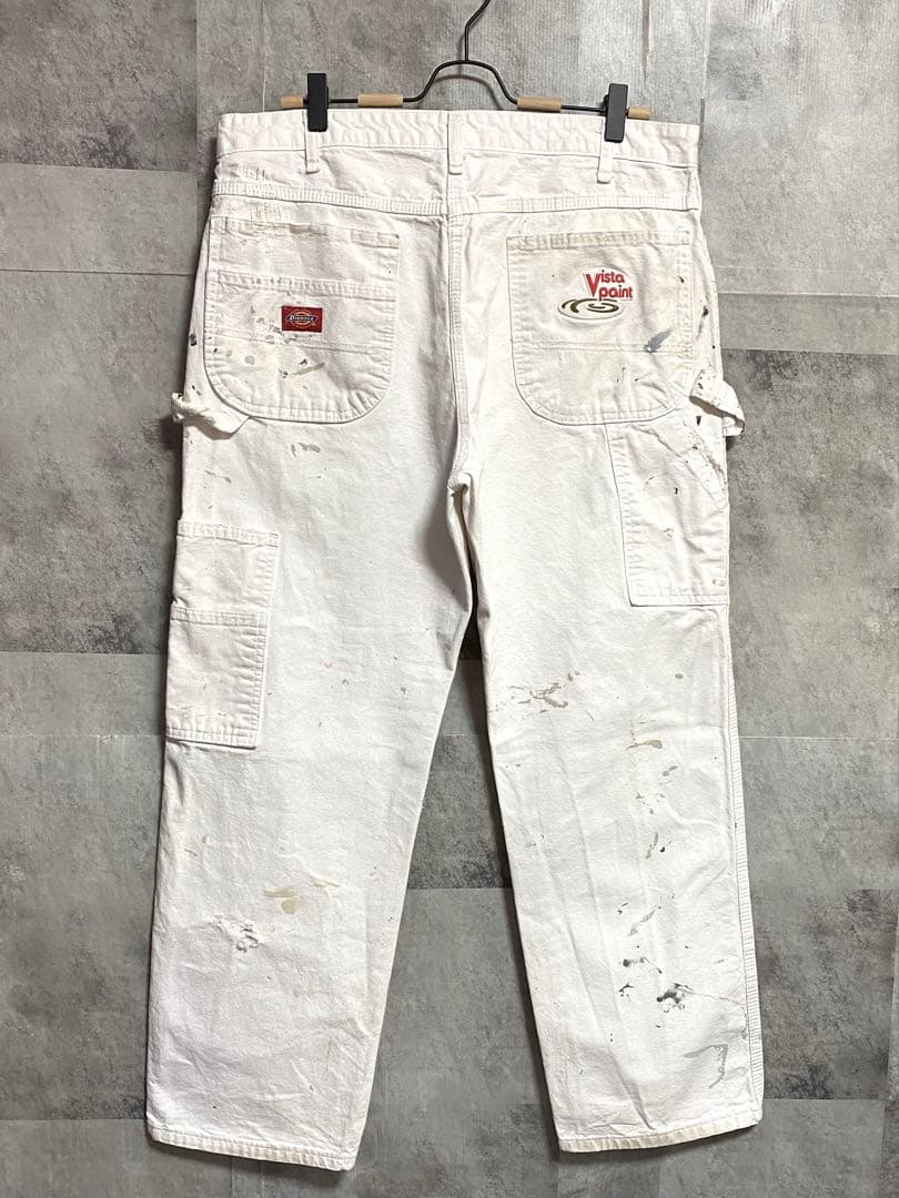 【雰囲気抜群】Dickies ディッキーズ リアルペインターパンツ ホワイト