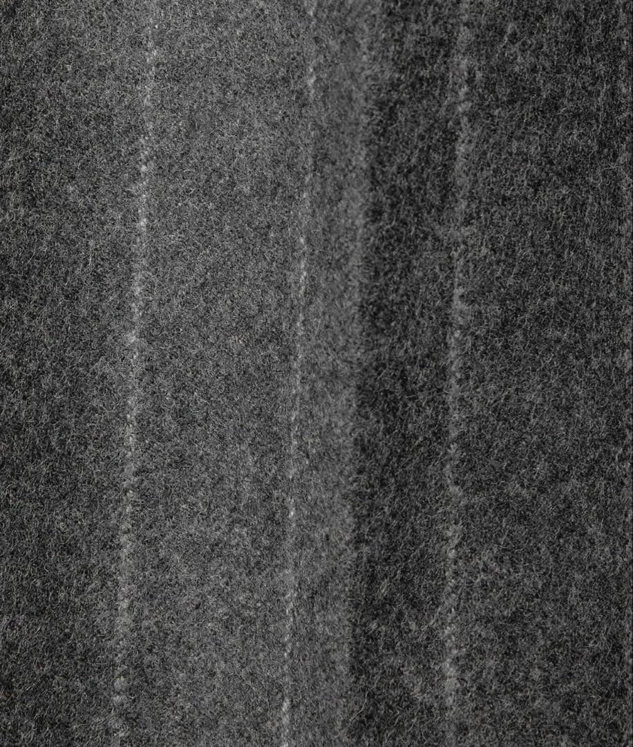 Steven Alanウール ストライプスラックス　グレー　トラウザーズ　M