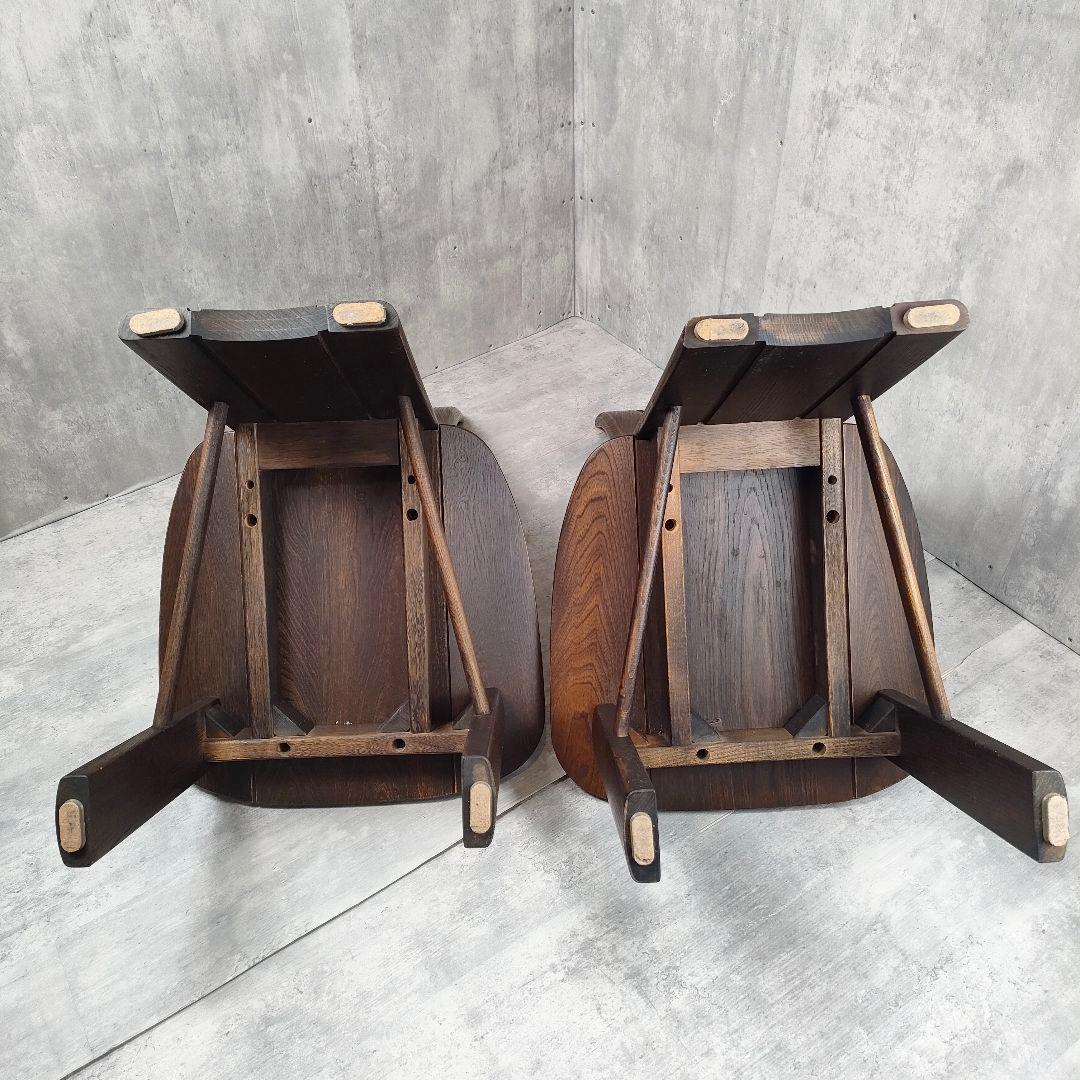 【迅速発送】カリモク ハイバック ダイニング チェア 椅子 2脚セット