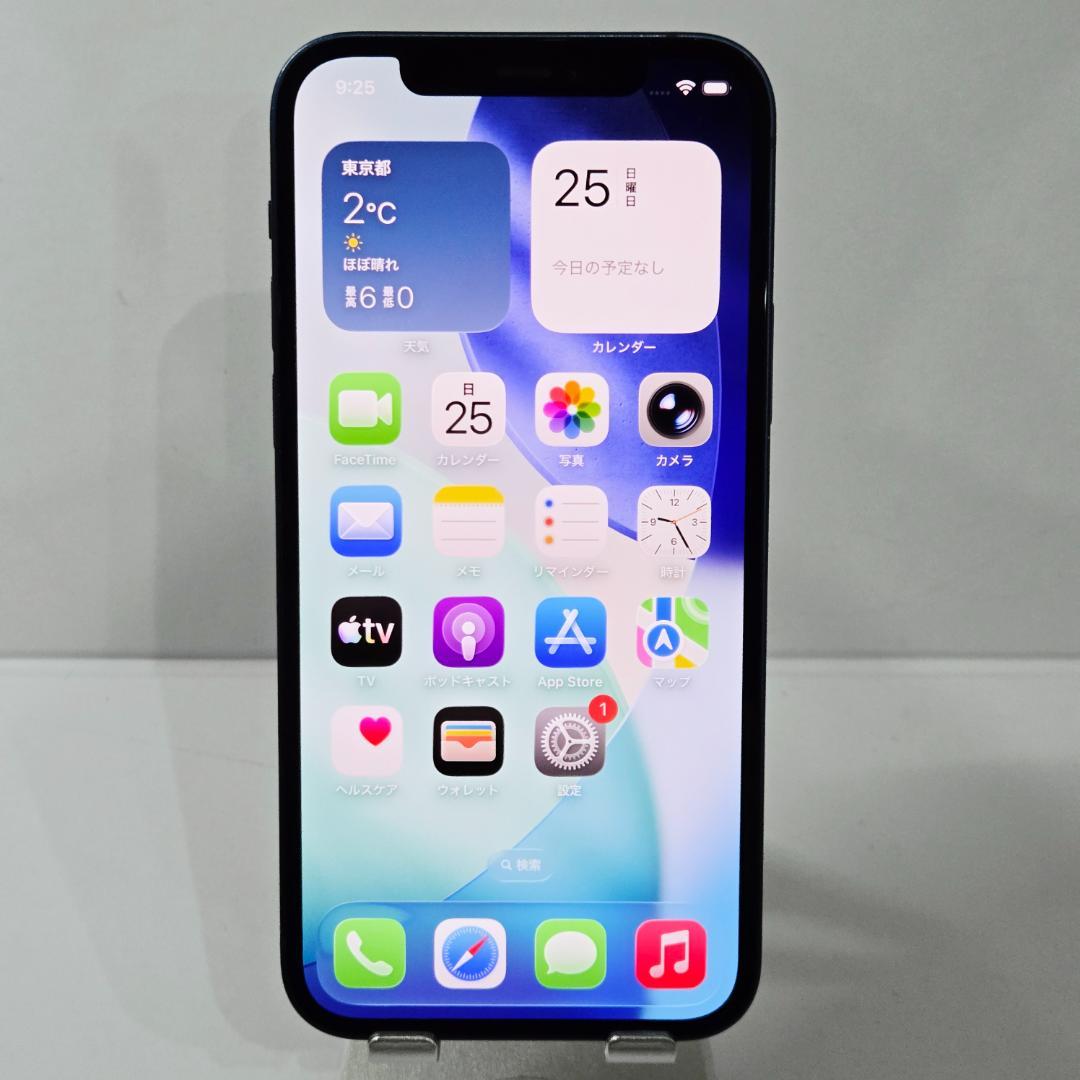 10 iPhone12 ブルー SIMフリー 画面傷なし