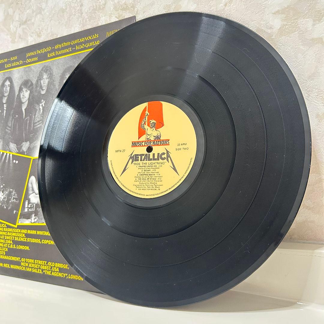 llica Ride The Lightning LPレコード