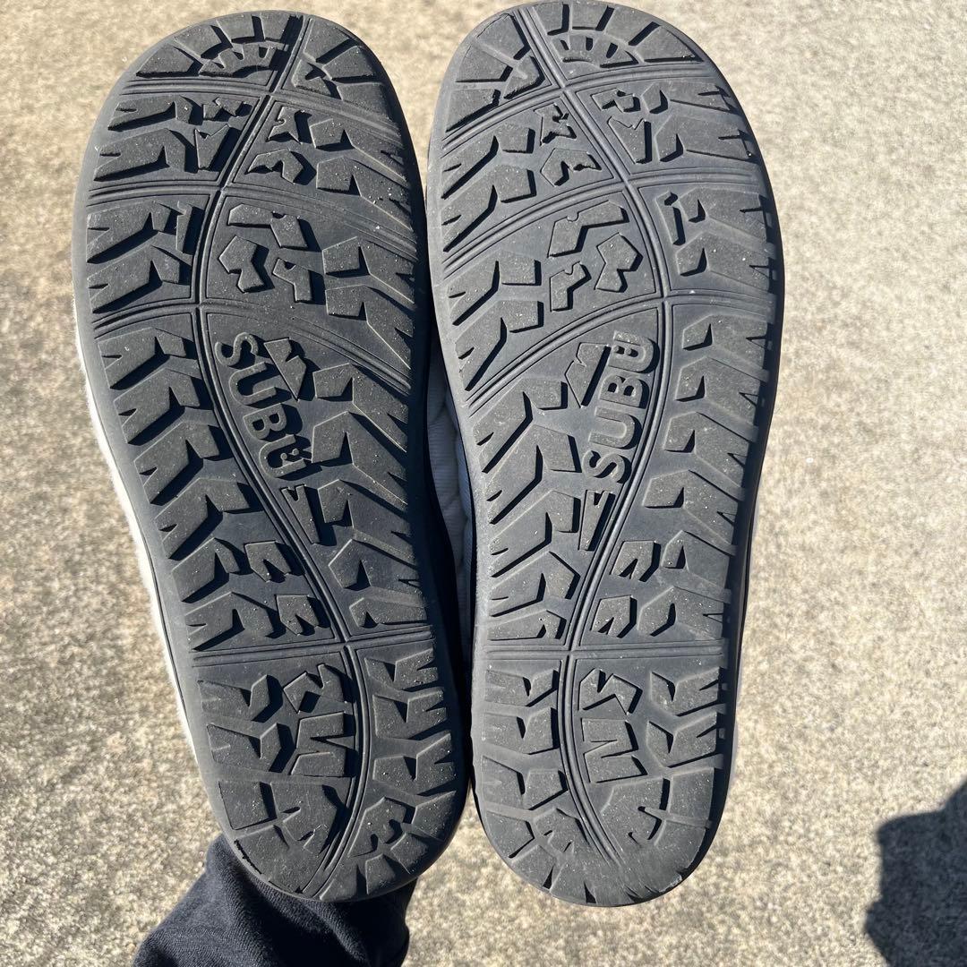 【コラボ】SUBU サンダル ホワイト サイズ2 収納袋付き MANASTASH