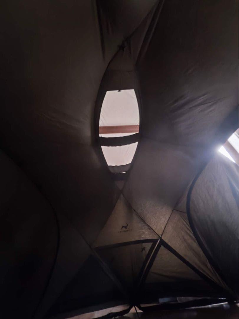 1シェルターテント TC 自立式 2～3人用 アルミポール 煙突穴付き4シーズン