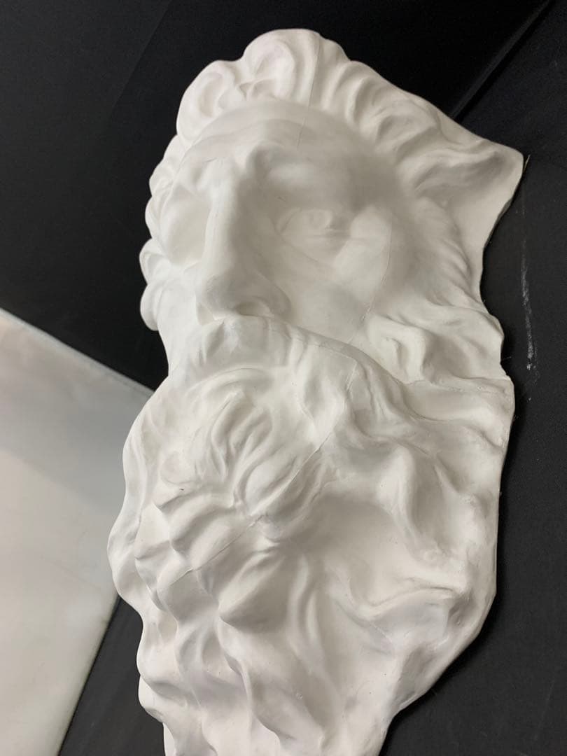 石膏像　チグリス大顔面　デッサン　YOKOHAMA モーゼ