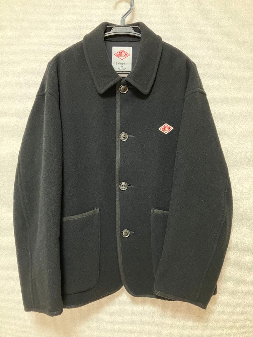 ジャケット・アウター DANTON WOOL RIGHT PILE COVERALLS