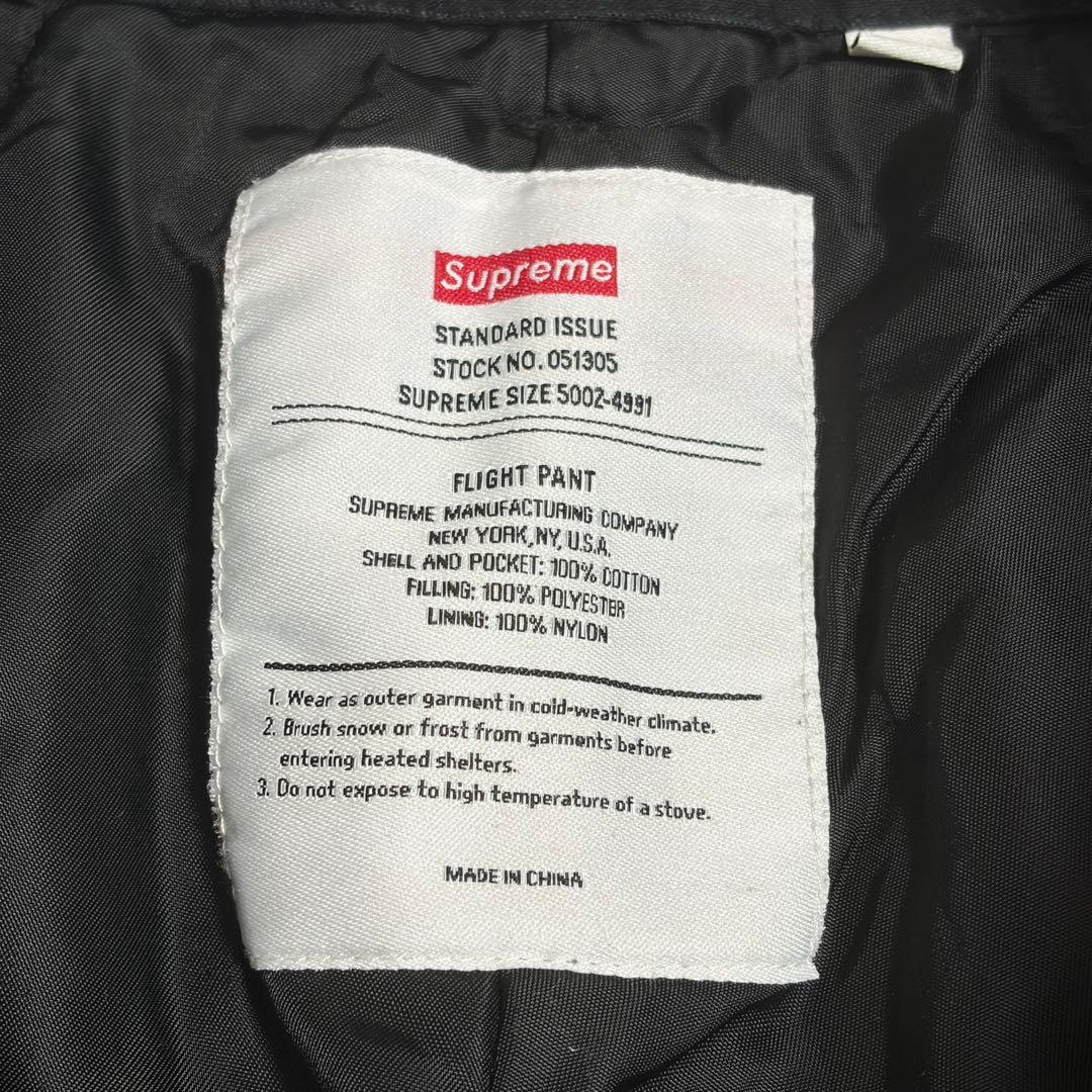 専用 Supreme 23AW Alpha Cotton フライトパンツ M