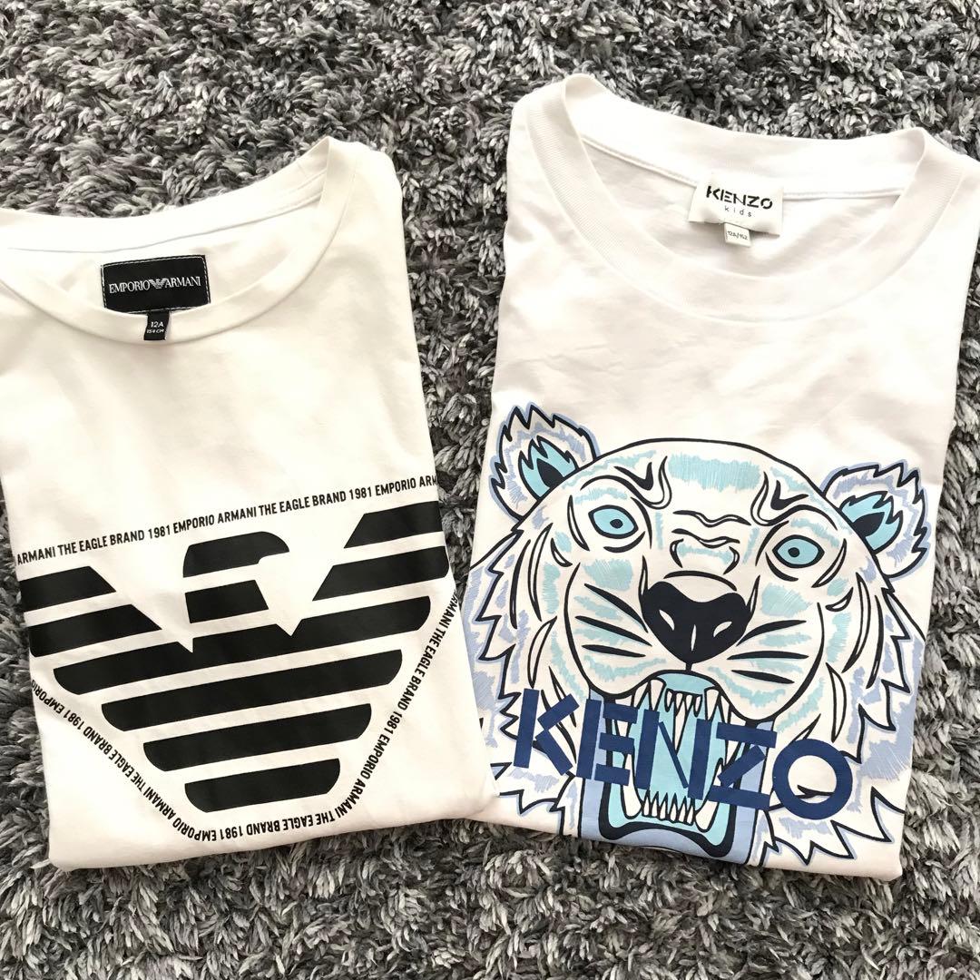 男の子　150cm アルマーニ　KENZO Tシャツまとめ売り　2点セット