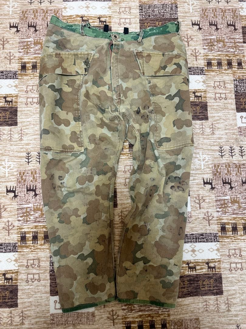 60sミッチェルカモパンツ　ヴィンテージ　カスタム　リバーシブル