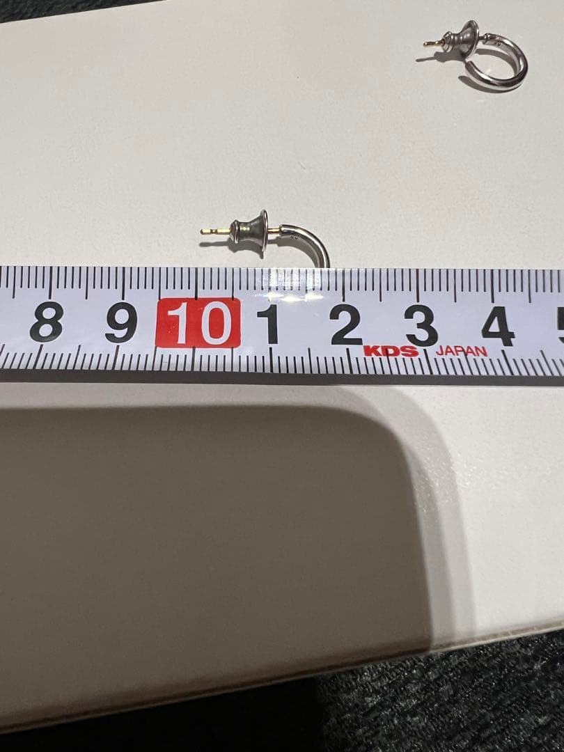 CAREERING キャリアリング　フープピアス　両耳用