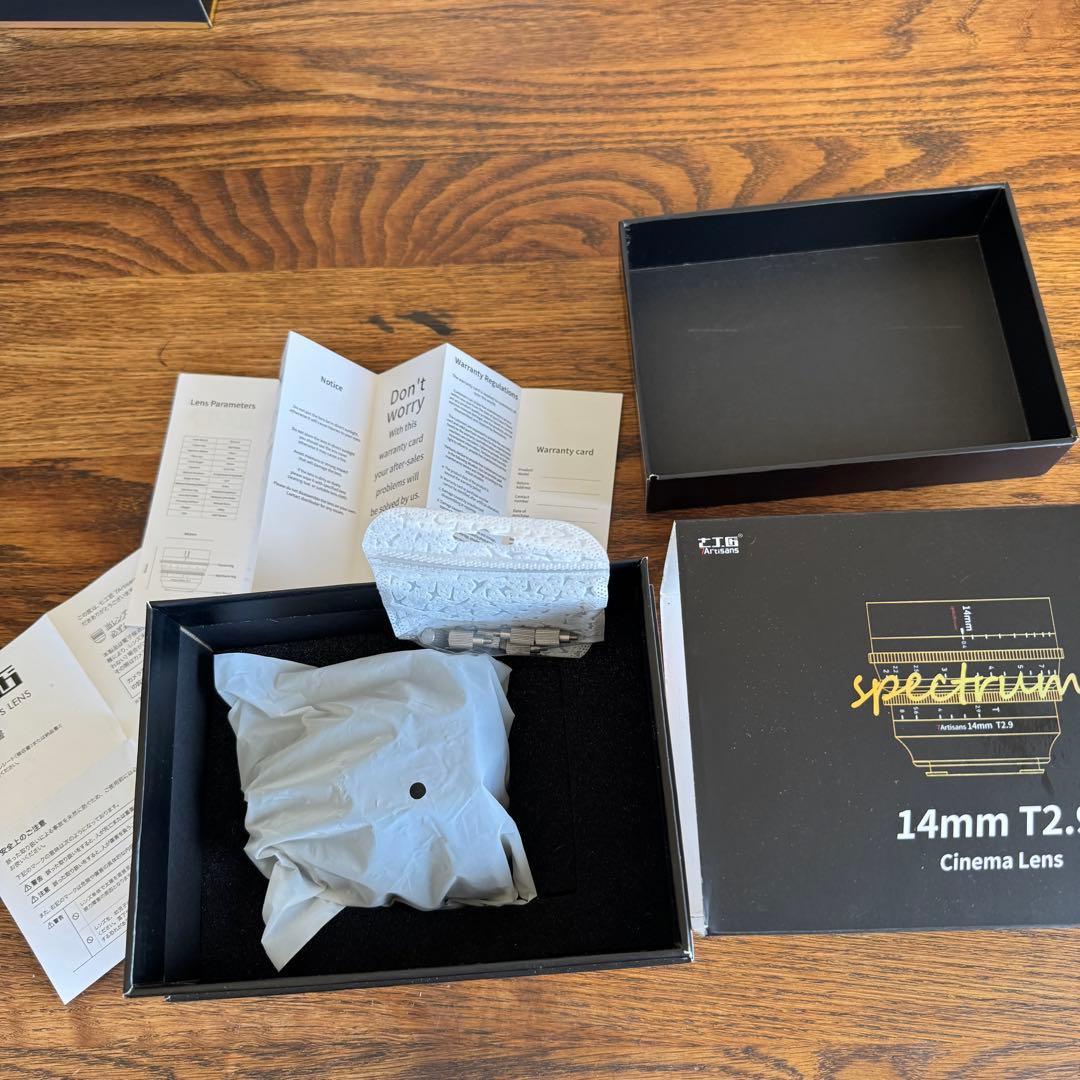 【フルサイズ・Lマウント】7Artisans 14mm T2.9 シネマレンズ