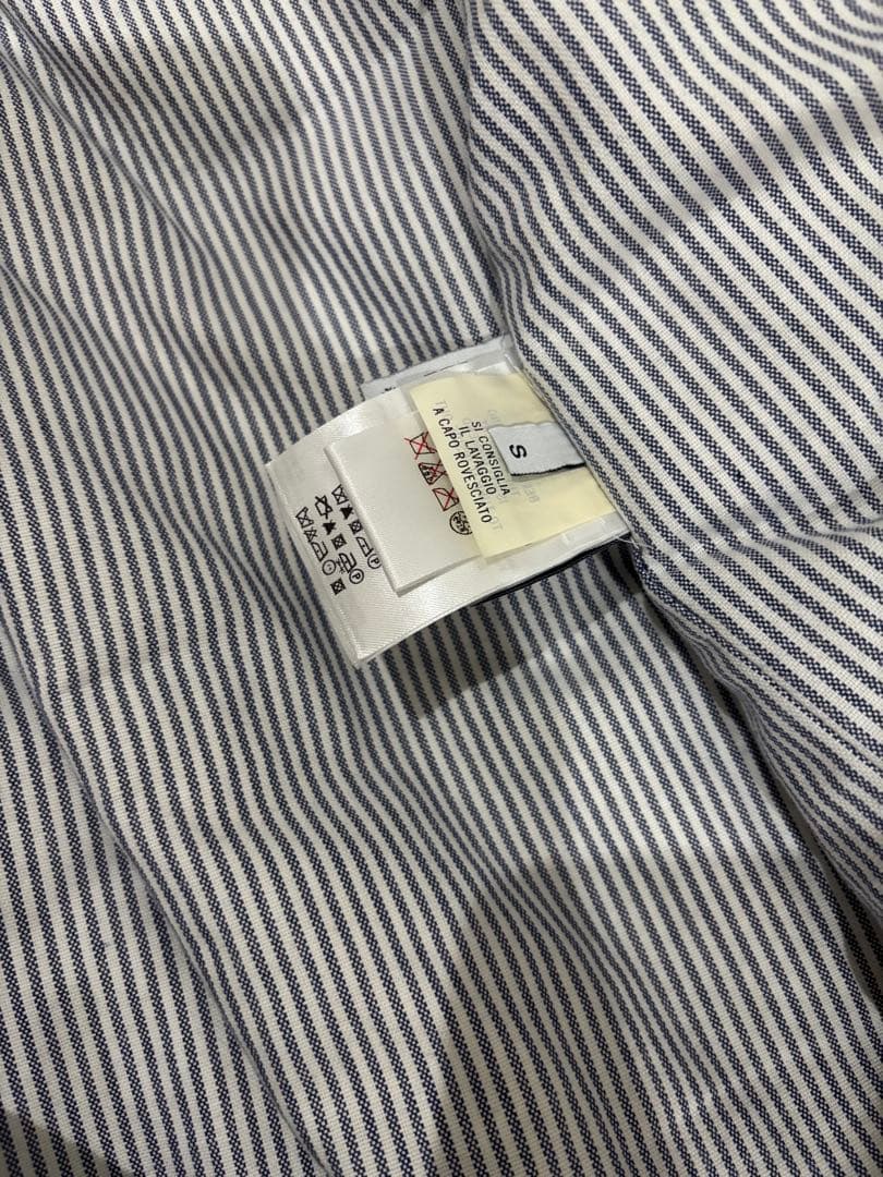 モンクレールガムブルー トムブラウン 2012AW ボーダーニット中綿入り