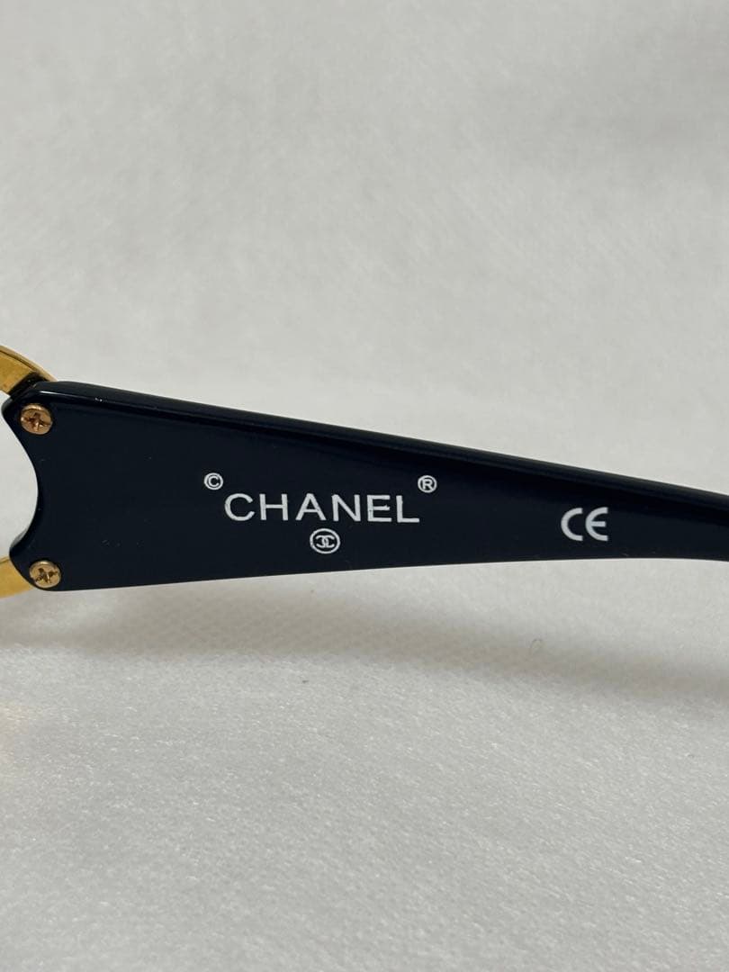 CHANEL シャネル 02461 90405 ココマーク サングラス　美品レア