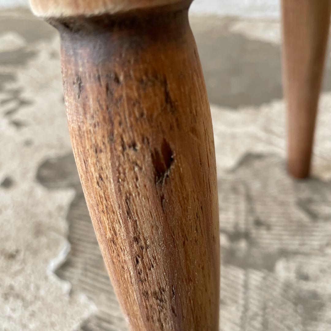 ヴィンテージ 　スツール　サイドテーブル ベッドサイドテーブル　　剥離