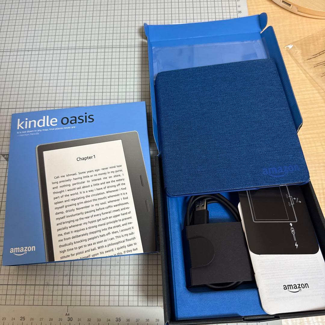 d*3様 【美品　箱・ケース付き】Kindle oasis 第九世代　32G