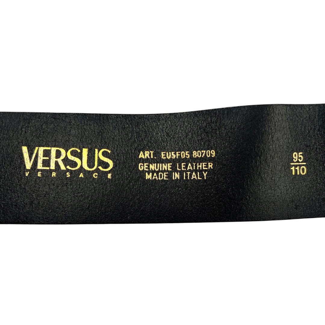 専用　VERSUS VERSACE 110/95 ブラック ベルト 7611