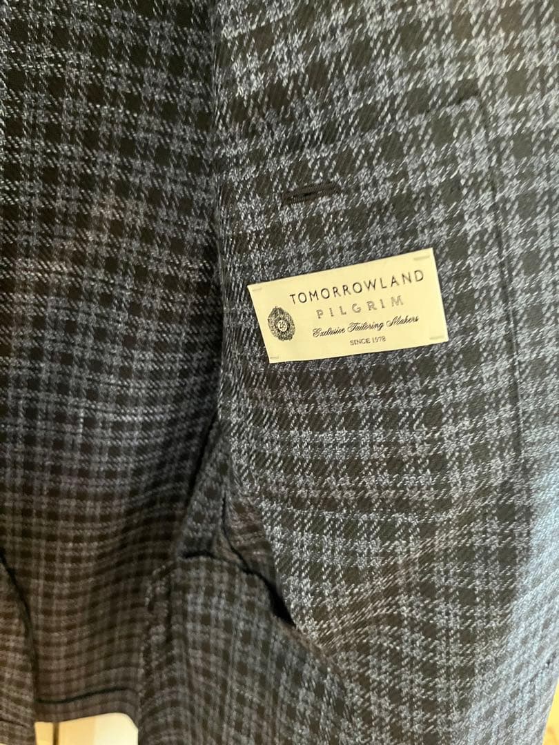 【新品未使用】トゥモローランドリネンツイード テーラードジャケット