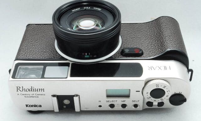 ★動作しました Konica★HEXAR Rhodium ロジウム
